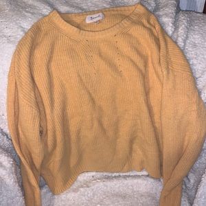 becall yellow sweater